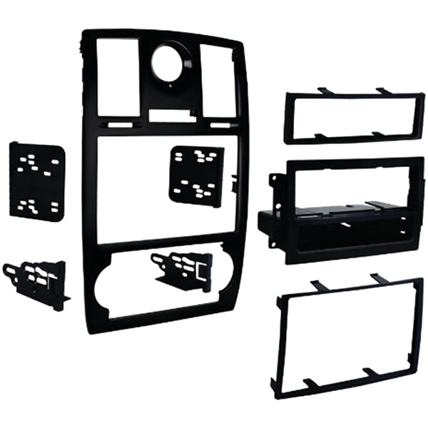 Metra Double-DIN/ISO-DIN w/Pocket Kit and OE Bezel for Chrysler 300 2005-07 99-6516B